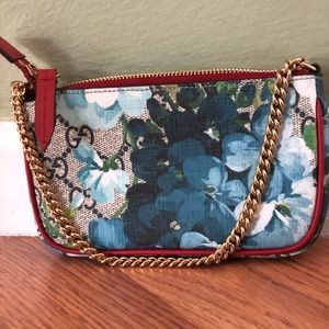 Authenticated GG Supreme Blue Bloom Mini Bag